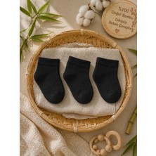 Pico Baby 3'lü Bambu Terletmeyen Bebek & Çocuk Patik Çorap