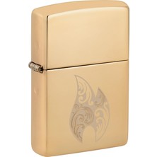Zippo Filigree Flame High Polish Brass Dizayn Çakmak
