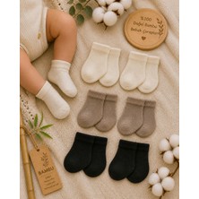 Pico Baby 6'lı Bambu Terletmeyen Bebek & Çocuk Patik Çorap