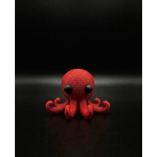 Yemcipetshop Renkli Ahtapot Akvaryum Figürü