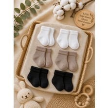 Pico Baby 6'lı Bambu Terletmeyen Bebek & Çocuk Patik Çorap