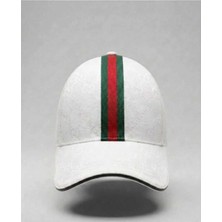G Desen Arkadan Ayarlanabilir Unisex Canvas Şapka
