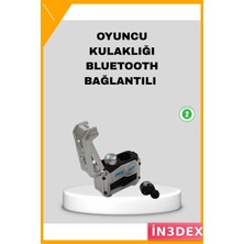 İn3dex Kablosuz Bluetooth Kulaklık Ipx5 Su Geçirmez Powerbank Şarj Kutulu Düşük Gecikmeli Oyun Modu