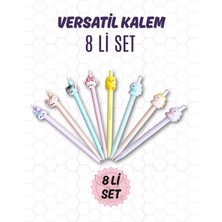 Ceylan Kırtasiye 8 Li Versatil Kalem Seti 0,7 mm Uçlu Kalem Seti (8 Li Set)