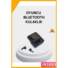 İn3dex Bluetooth 5.3 Kulak Içi Kulaklık 2000MAH Şarj Kutusu Powerbank