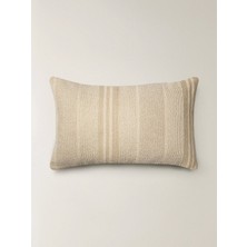 Minihol Norell Dikdörtgen Krem Kırlent Kılıfı (35 x 55 Cm)