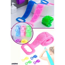 Duffa Silikon Çift Taraflı Banyo Sırt Lif Kesesi 70 Cm.