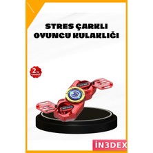 İn3dex Müzikli Stres Giderici Spinner Kulaklık Taşınabilir Oyuncak