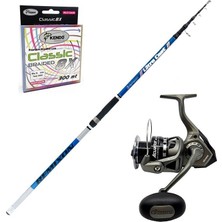 Okuma Acuador 6000 - Remixon Ultracast 420CM Surf Olta Seti
