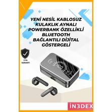 İn3dex Kulak Içi Bluetooth Kulaklık 50MAH Ipx5 Suya Dayanıklı