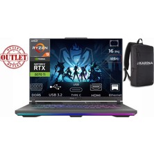 Asus Rog Strix G16 Ryzen 9 8940HX G614PR-RV052-K47 64GB 1tb+1tb RTX5070TI W11PRO 16" 165Hz Wuxga Gaming Laptop ( Outlet )