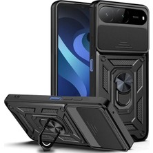 Apsuwa Infinix Hot 60I 5g Kılıf Pars Standlı Yüzüklü