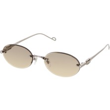 Osse Elif Optik OS3831 C2 58 Ekartman Oval Çerçevesiz Kadın Güneş Gözlüğü - UV400
