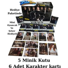 Emrah Gültekin Yeraltı Özel Seri Karakter Kartları 5 Minik Kutu 6 Adet Kart Hediye Paketinde Mini Oyuncak Şeker Hediyeli Oyun Kağıtları