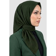 Hadiora Kadın Haki Deluxe Bambu Crush Eşarp