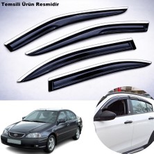 Caraks Toyota Avensis Mügen Cam Rüzgarlığı ( Abs Krom Nikelajlı ) Cam Rüzgarlığı 2003-2009 Arası 4 Lü Set