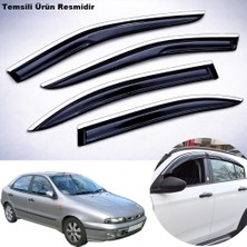 Caraks Fiat Brava Mügen Cam Rüzgarlığı Abs Krom Nikelajlı Cam Rüzgarlığı 1995-2004 Arası 4 Lü Set