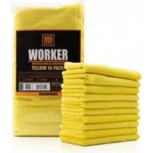 Work Stuff Sarı Worker 10'lu Paket Mikrofiber Bez