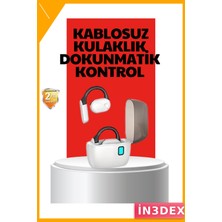 İn3dex Kablosuz Bluetooth Kulaklık Otomatik Eşleşme Stereo Ses Tek Tuş Kontrol