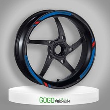 Gogo Premium M Power Mavi Honda Pcx Uyumlu 1 Set Jant Şeridi