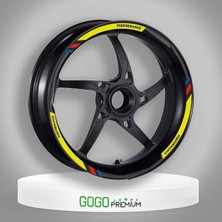Gogo Premium M Power F.sarı Honda Pcx Uyumlu 1 Set Jant Şeridi