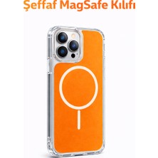 IPhone 17 Pro Max Uyumlu Sefaf Magesafe Manyetik Telefon Kılıfı
