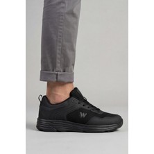 Liarca Comfy Step Siyah Günlük Spor Sneaker – Kaymaz Taban Konfor Serisi Erkek Ayakkabı