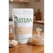 Astera 100 gr Glutensiz Karnıyarık Otu Kabuğu Tozu (Psyllium Husk) – Yüksek Lifli, Doğal Kıvam Artırıcı, Jelleşen Ürün