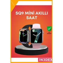 İn3dex Amoled Dokunmatik Akıllı Saat Nabız Uyku Adım Takibi