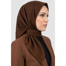 Hadiora Kadın Taba Deluxe Bambu Crush Eşarp
