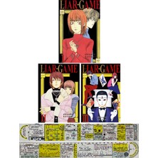 Marmara Çizgi Liar Game 1-2-3. Ciltler Manga Seti + Özel Cetvel