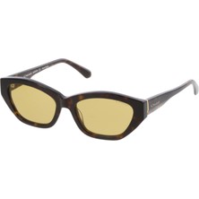 Osse Elif Optik OS3906 03 Renkli Camlı Cat Eye Kadın Güneş Gözlüğü - UV400
