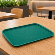İstanbul Horeca 6 Adet Abs Servis Tepsisi Kaymaz Yüzeyli 32X44 cm Yeşil Renk– Endüstriyel Kullanıma Uygun, Kırılmaz, Bpa Free (7 Renk Seçenekli)
