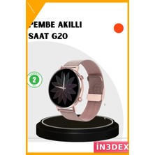 İn3dex IP68 Suya Dayanıklı Akıllı Saat Bluetooth Arama Renkli Ekran