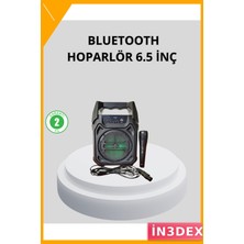 İn3dex 10W Taşınabilir Bluetooth Hoparlör Fm Radyo USB Sd Tws