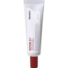 Frankly %0,1 Retinol Yüz Kremi 30 ml – Kırışıklık Karşıtı, Yenileyici & Pürüzsüzleştirici Bakım