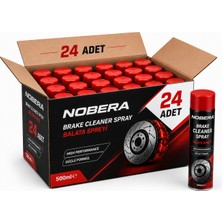 Nobera 24’lü Toptan Balata Spreyi 500ML x 24 Adet Fren Balata Spreyi Mega Paket