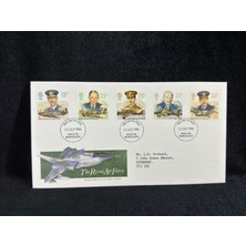 Ephemera 1986 Ingiltere Kraliyet Hava Kuvvetleri Ilk Gün Zarfı The Royal Air Force Fdc