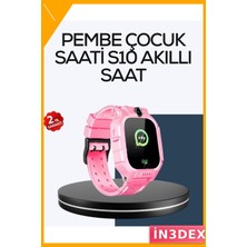 İn3dex Çift Yönlü Konuşmalı Akıllı Çocuk Saati Sos ve Konum Takibi