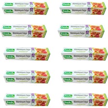 Fresh-Up Ev Tipi Alüminyum Folyo - 30 Cm. x 10 Metre - 10 Paket