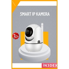 İn3dex Kablosuz Akıllı Güvenlik Kamerası Hd 720P Hareket Algılama