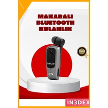 İn3dex Kablosuz Bluetooth Kulak Içi Kulaklık Mikrofonlu Ses Kontrollü