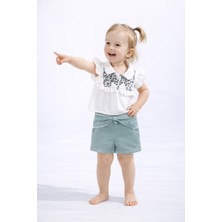 PremiumPort Organik Leopar Desenli Müslin Pijama Takımı, 2'li, Rahat ve Şık