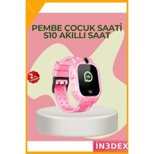 İn3dex Çocuk Akıllı Saati Güvenli Alan Uyarısı Sesli Mesaj S10