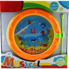 Kaia Life Boncuklu Turuncu Mini Davul  WS204