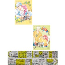 Athica Books Parmak Uçlarında Aşk 4-5. Ciltler Manga Seti + Özel Cetvel