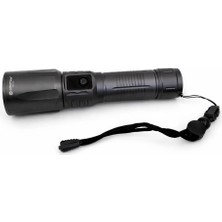 Kaia Life Bedotech Bd-13 15W Tg LED Alüminyum Alaşımlı Zoomlu Type-C Dijital Göstergeli Şarjlı El Feneri