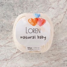 Soi Home Loren Natural Baby Krem El Örgü Ipi - R083 - 33945