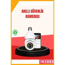 İn3dex Akıllı Ev Güvenlik Kamerası Full Hd Hareket Algılamalı Kablosuz