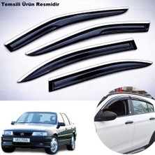 Caraks Opel Vectra A Mügen Cam Rüzgarlığı Abs Krom Nikelajlı Cam Rüzgarlığı Tüm Kasalar 4 Lü Set